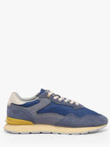 Sneakers Uit Leder Hoff Blauw men 12602011